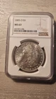 1885 O Morgan Dollar NGC MS 63 Uncirculated New Orleans Silver $1 Coin