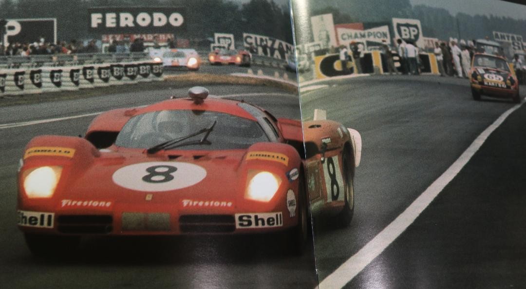 超希少 洋書フェラーリ312＆512スポーツカーレーシング