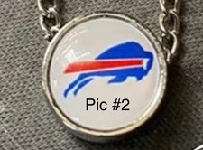Buffalo Bills slide charms for flat bracelets or DIY projects