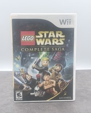 Lego Star Wars The Complete Saga Nintendo Wii Complete CIB Refurbished & Tested