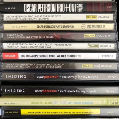 OSCAR PETERSON, COUNT BASIE CDs - you choose!