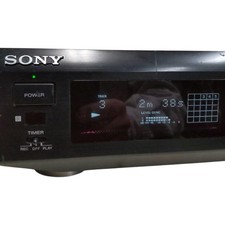 Sony MDS-JE510 MD Recorder Deck Silver 20bit Processing Restored w/ Remote Japan