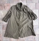 Vintage Post WWII French Army Military Motorcycle Dispatch Over Coat Original