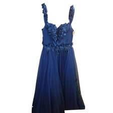 Blue Formal Prom Dress - New With Tags Size 20