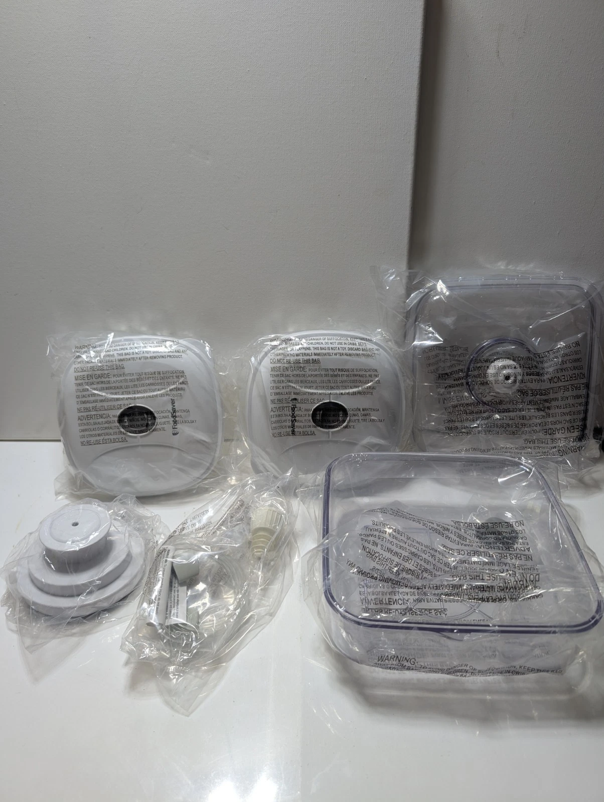 FoodSaver Vacuum Canister Container Set Lot w/ Jar Sealer Hose & Accessory...