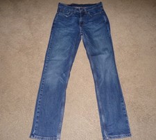 LEVI LEVIS 514 SLIM STRAIGHT MENS JEANS SIZE 28 X 30 RED TAB