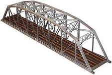 Central-Valley Double Track Heavy Duty Laced-Truss Bridge Kit - HO Scale Model