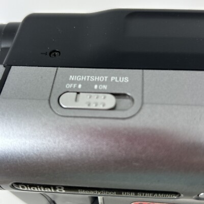 Sony DCR-TRV280 Digital8 Hi-8 Handycam w/ 20x Optical Zoom, 990x