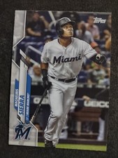 2020 Topps Update #U-298 Magneuris Sierra Miami Marlins Baseball Card