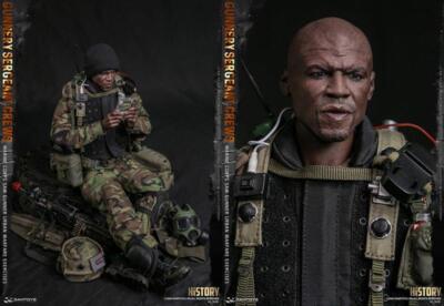 DAMTOYS 78082 US Marine Corps Crews Gunnery Sergeant 1/6 Scale