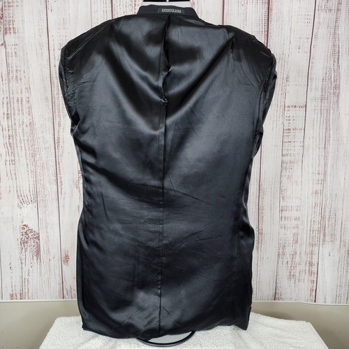 Kenneth Cole Sport Coat Blazer Mens 42R Black 3 button VL Wool - Picture 10 of 10