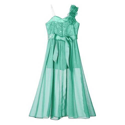 Kids Girls Dresses Bridesmaid Wedding Formal Party Gown Prom Princess - Picture 19 of 30
