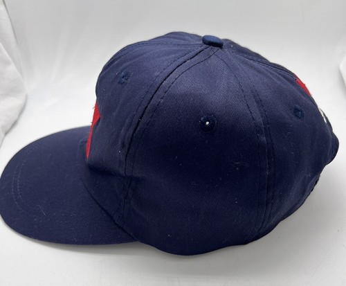 Vintage Nautica Sailing Hat Flag N 983 Dad Hat Navy Blue Cap One Size 1990s - Picture 6 of 10