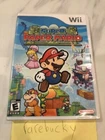 Super Paper Mario (Nintendo Wii) NEW SEALED FIRST PRINT RED LOGO, MINT & RARE!