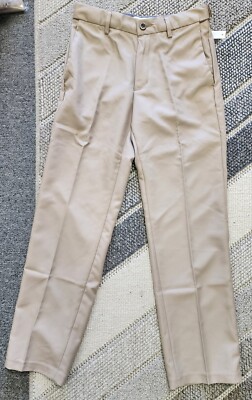 Amazon Essentials Mens Classic-Fit Expandable-Waist Flat-Front Dress Pants 34x33