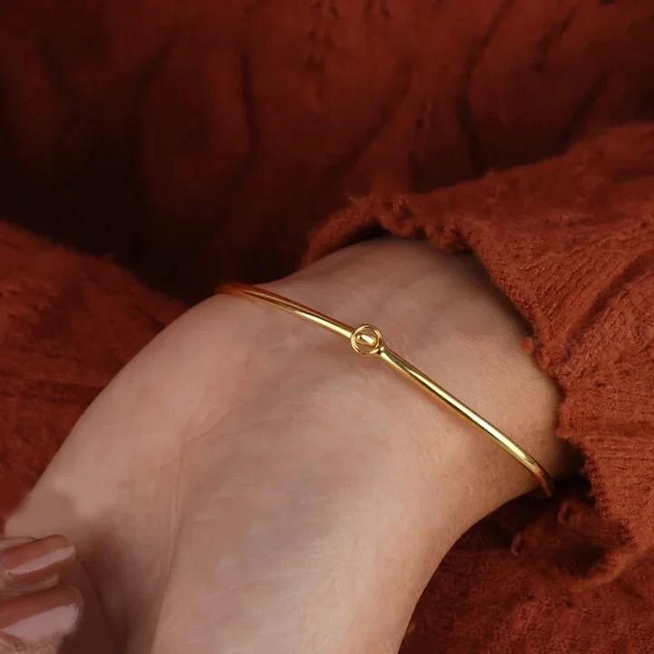 1ct Bracelet Bangle Yellow Gold Diamond Test Pass Lab-Created VVS1/D - Image 4 of 4