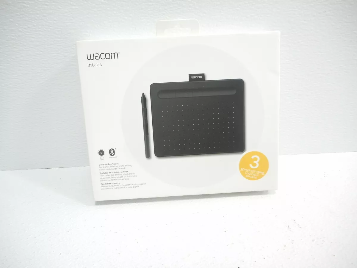 Wacom Intuos Creative Pen Tablet - Small, Black 753218986887