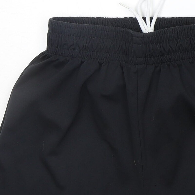 PROSTAR Boys Black Polyester Blend Sweat Shorts Size L Regular Drawstring - 6 image 8