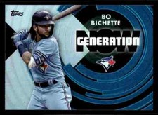 2022 Topps Generation Now Bo Bichette #GN-29 - Toronto Blue Jays