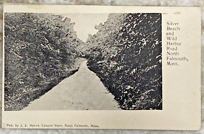 #ad #ad Silver Beach amp; Wild Harbor Road North Falmouth Massachusetts UDB Postcard 1501 $12.95