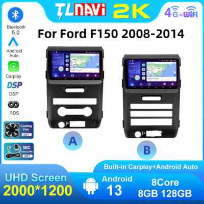 For Ford F150 P415 Raptor 2008-2014 Android Carplay Car Radio Screen GPS Navi 4G