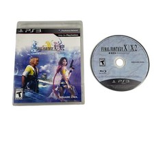 PS3 Final Fantasy X X2 HD Remaster Video Game With Manual PlayStation Teen RPG