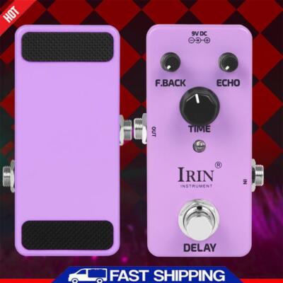 Gitarren Delay Effektpedal Mini Analog Delay Effektpedal für E-Gitarre ?