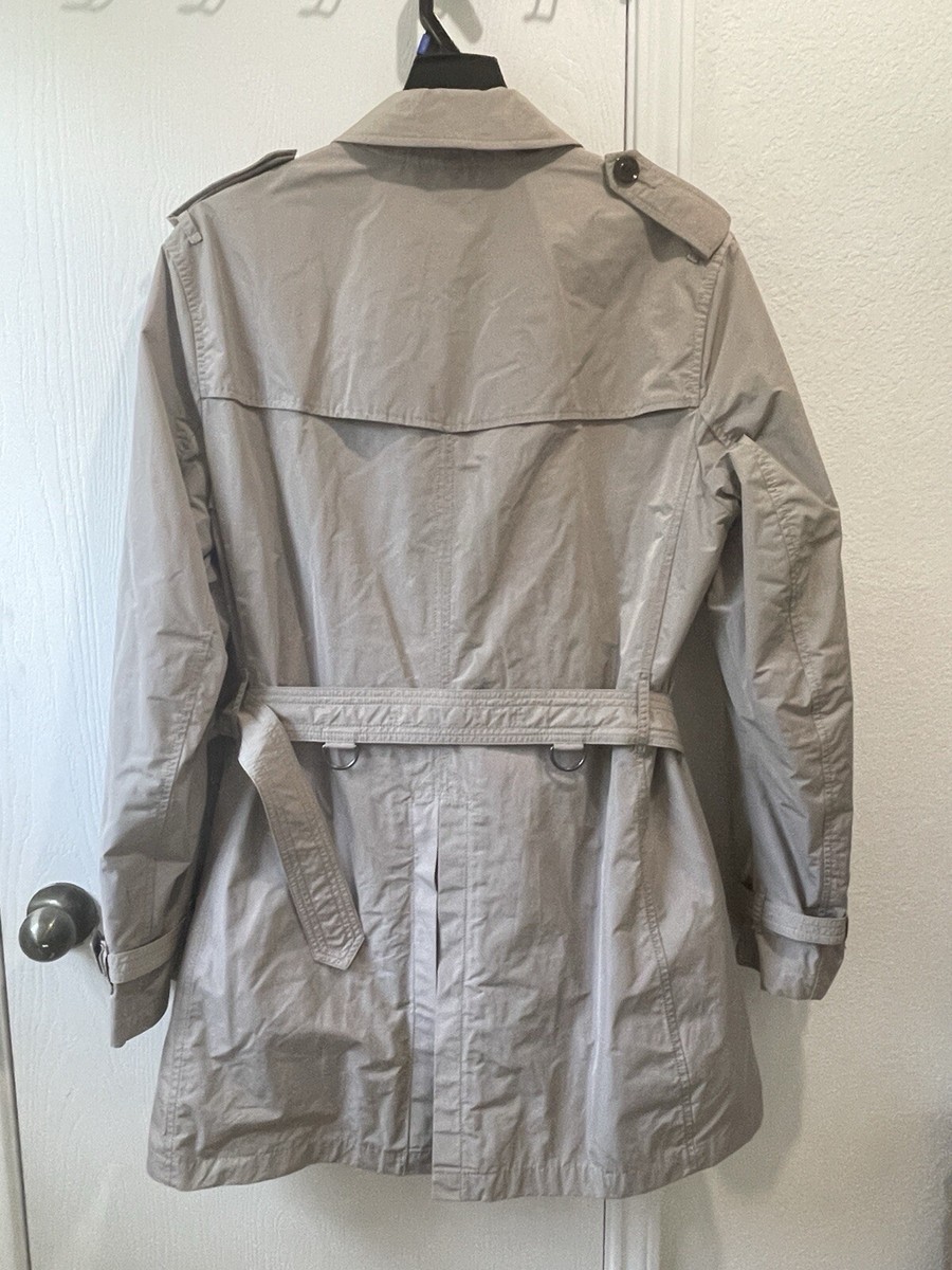 NWT Burberry Men's brixton trench coat Taupe XL | eBay