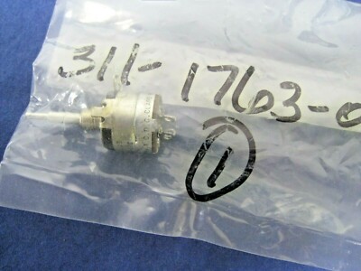 TEKTRONIX POTENTIOMETER -Part 311-1763-00 -CLARO 20 9627 -10K Ohm mit Schalter