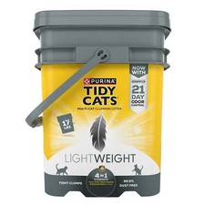 Purina Tidy Cats Multi-Cat Clumping Kitty Litter, 4-In-1 Strength Lightweight
