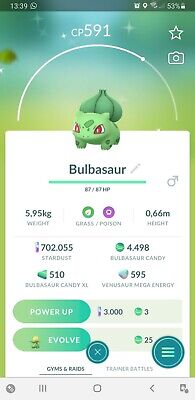 Introducing Shiny Bulbasaur 🥳 : r/PokemonLetsGo