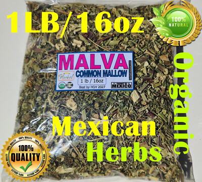 Malva,Hierba Malva,Mallow herbs/tea,organic mallow,Malva grande, common mallow