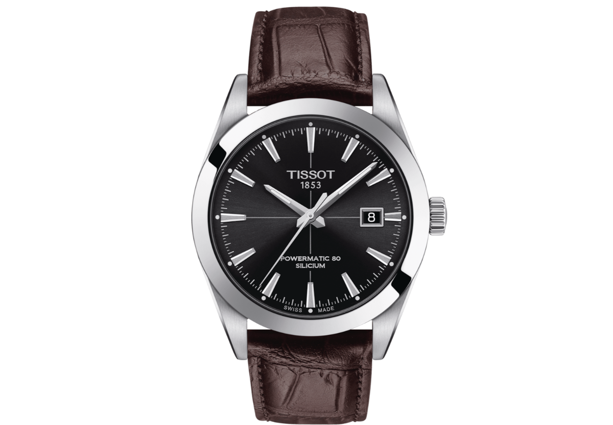 Tissot Gentleman Powermatic 80 Silicium Black Dial Men's Tissot Gentleman Powermatic 80 Silicium Black Dial Men's