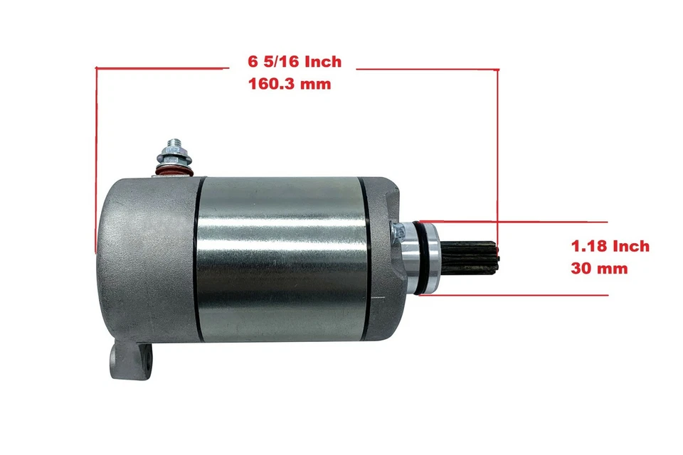 Starter Relay Solenoid Drive Bendix For Polaris Trail Boss 325 330 2000 - 2004 Foto 2 de 4