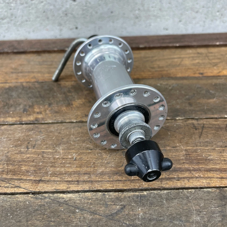 Buje delantero ACE clásico americano de colección cojinete sellado QR pincho 32 agujeros carretera 32h Foto 4 de 4