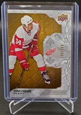 2019-20 Upper Deck Engrained Hockey Oak Chris Chelios Detroit Red Wings 103/299
