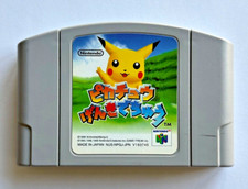 Jeu Nintendo 64 N64 - Pokémon Pikachu Genki De Chu - Cartouche - NTSC JAP