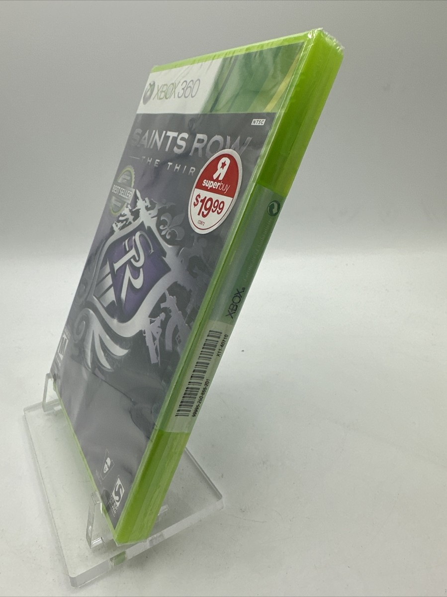 Saints Row: The Third (Microsoft Xbox 360, 2011) SEALED