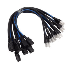 Lot of 10 Middle Atlantic 600-006-40-18 18  Twisted Iec Cord