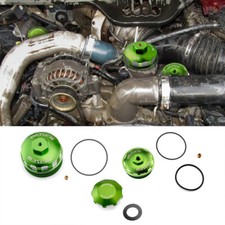 Aluminum Oil Fuel Fill Filter Cap For Ford F250 F350 F450 Powerstroke 6.0L 03-07