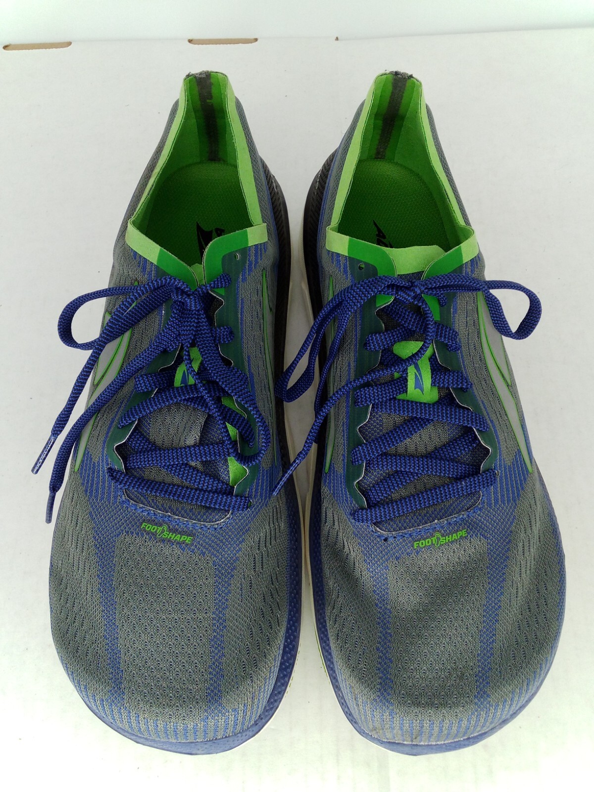 ALTRA Scarpa da Corsa su Strada Uomo ALM1938F Duo 1.5 Blu Verde 11.5 M US