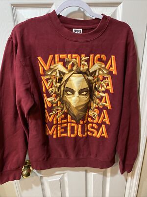 Crooks Castles Medusa Crewneck Sweatshirt Size Medium