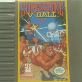 NES Super Spike V'Ball Cartridge Multi Player Rated E
