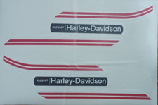 KIT ADESIVI DECAL SERBATOIO AMF HARLEY DAVIDSON SX 125 175 250