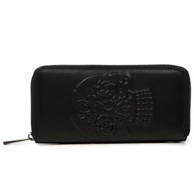 Banned Alternative Geldbörse - Skull Emboss | Mond Goth Gothic Alternative