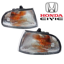 Corner Blinker Signal Indicator Lamp Light For 92-95 Honda Civic Eg6 Sr3 Jdm 3dr