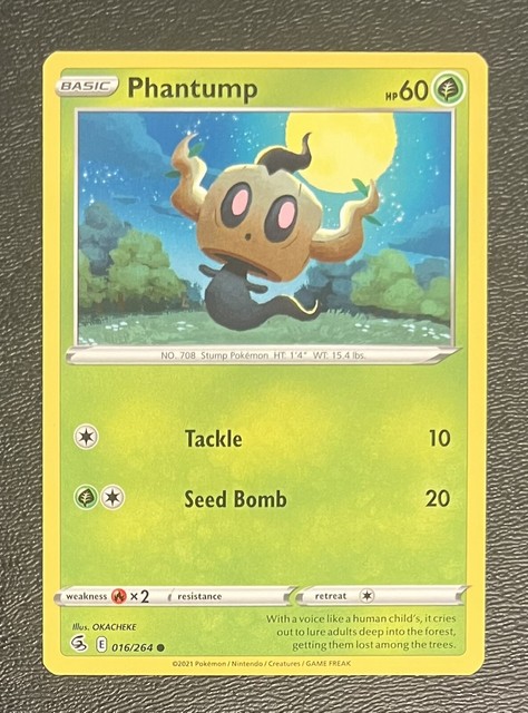 Phantump Fusion Strike | Pokémon