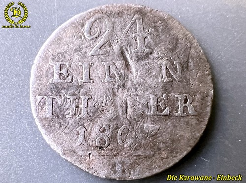 2 x 1/24 Taler Hessen - Kassel 1807 - F - Kurfürst Wilhelm I. 1803-1807 - Bild 5 von 8