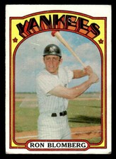 1972 Topps #203 Ron Blomberg *TedsCardShack*