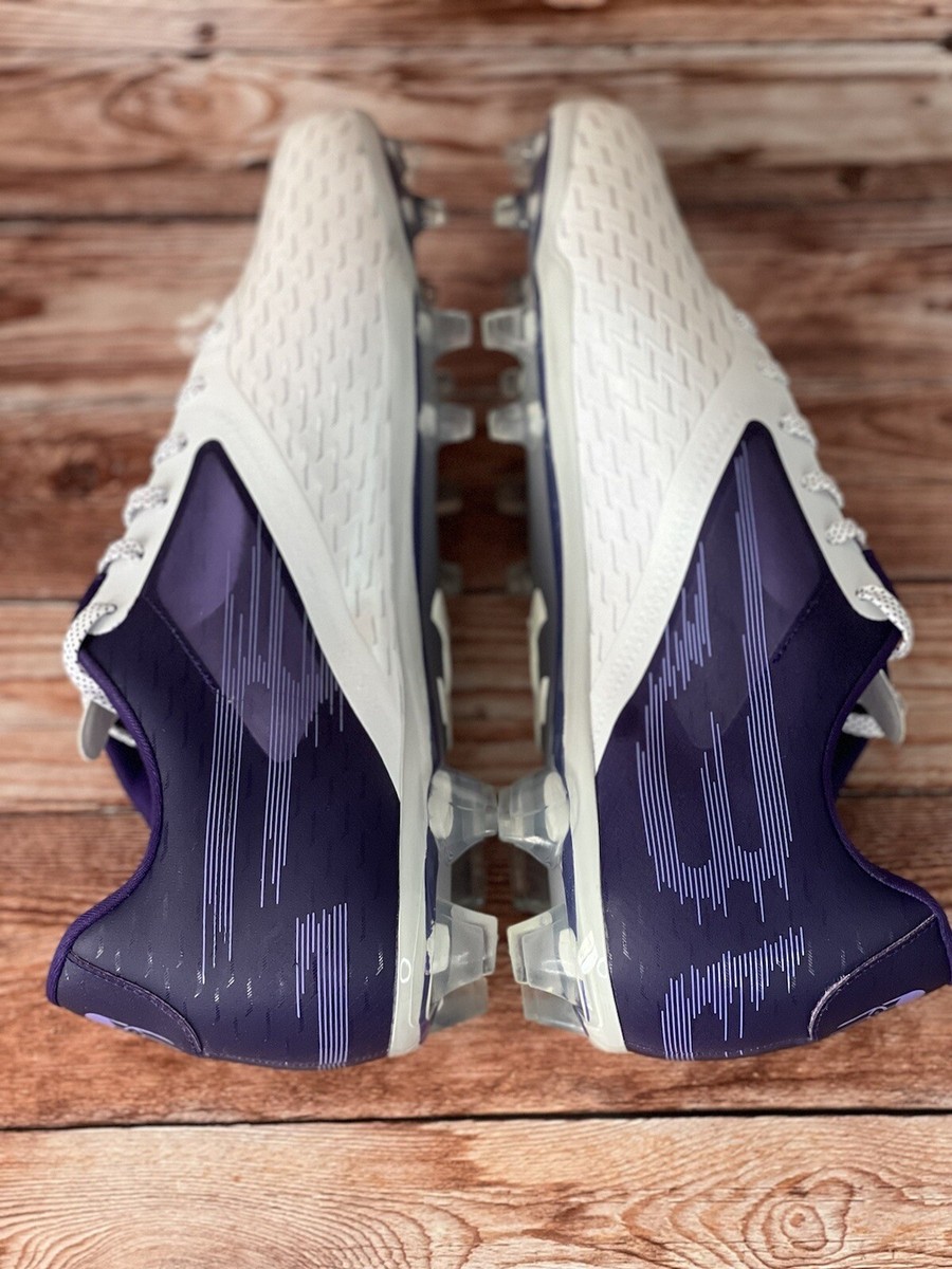 Under Armour Blur LUX MC Football Cleats White Purple  display picture 3